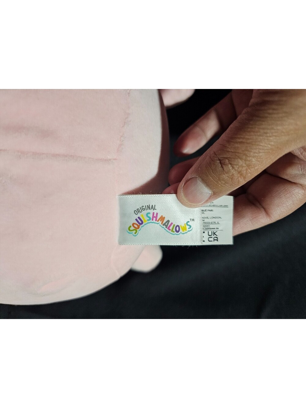 2023 Squishmallows Caparinne The Rainbow Pink Bigfoot Sasquatch Yeti 8" So Soft - Picture 7 of 10